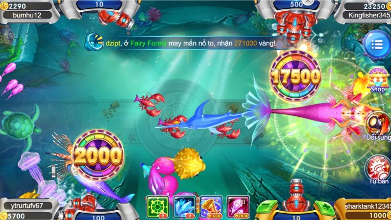 Giao diện game đẹp, bắt mắt